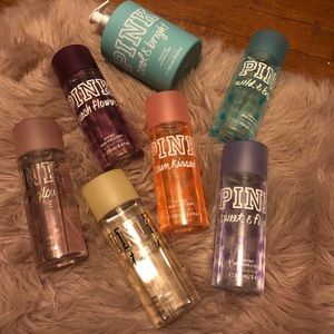 (6) Pink Perfumes (1) Pink Lotion